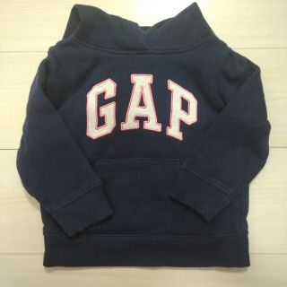 ギャップ(GAP)の【値下げしました】Gap フード付きパーカー　ネイビー(ジャケット/上着)