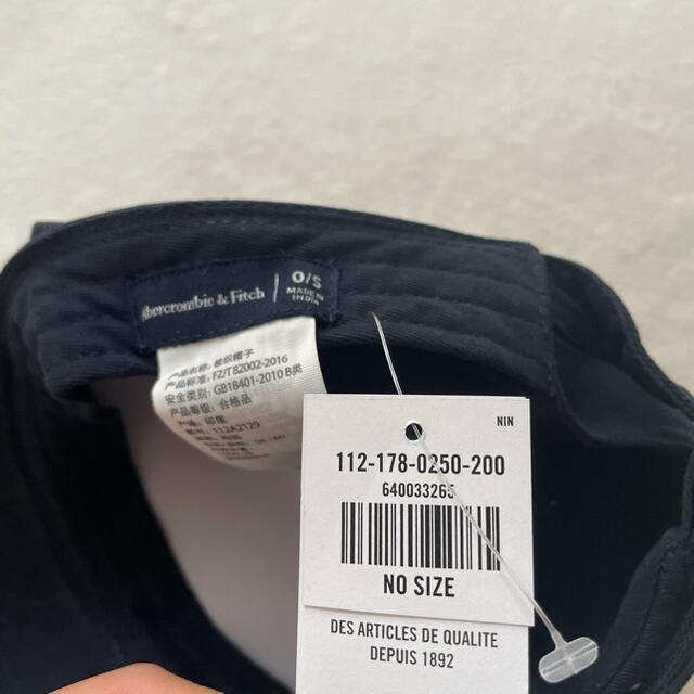 Abercrombie&Fitch(アバクロンビーアンドフィッチ)の専用　アバクロンビー&フィッチ　キャップ　新品・未使用 メンズの帽子(キャップ)の商品写真