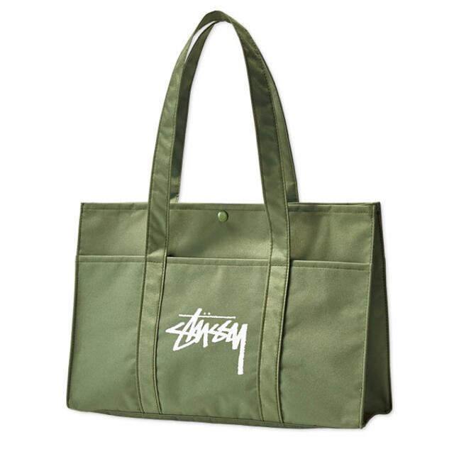 STUSSY(ステューシー)の【未使用】希少！STUSSYのミリタリー調トートバッグ メンズのバッグ(トートバッグ)の商品写真