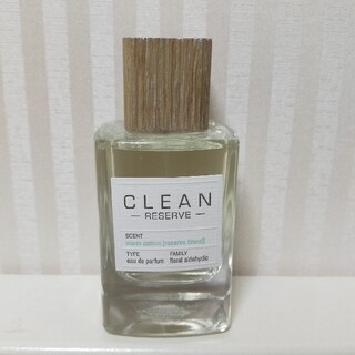 クリーン(CLEAN)のclean 香水 クリーン ウォームコットン オールドパルファム 100ml(ユニセックス)