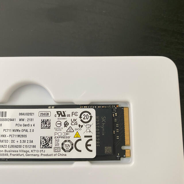 SK SSD 256GB m.2 nvme pcie P31 1