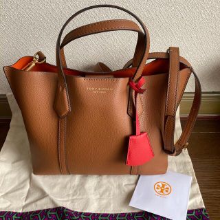 【美品】TORY BURCH トートバッグ ペリー トリプルコンパートメント