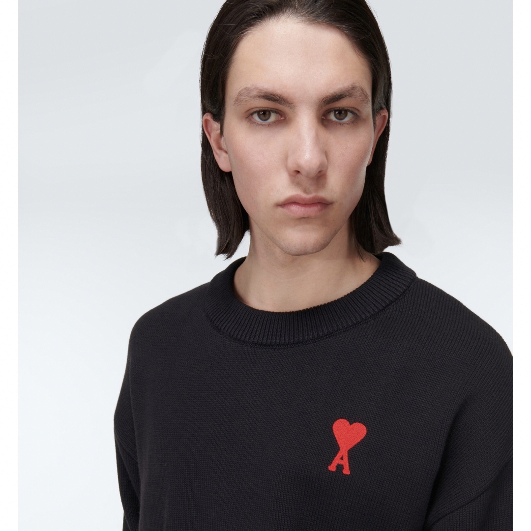 Mサイズ AMI PARIS AMI DE COEUR クルーネック セーター