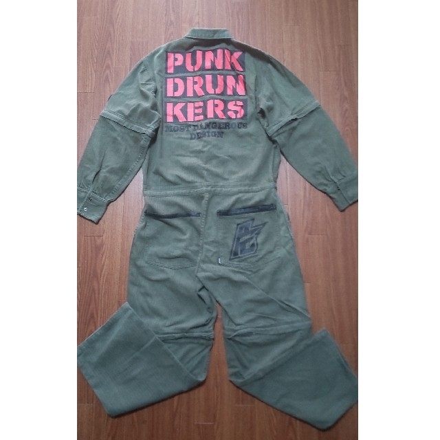 PUNK DRUNKERS パンクドランカーズ つなぎ ワッペン | bombaytools.com