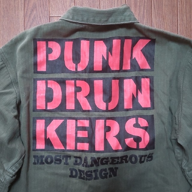 PUNK DRUNKERS パンクドランカーズ つなぎ ワッペン 2