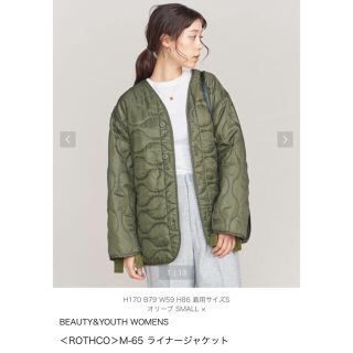 ビューティアンドユースユナイテッドアローズ(BEAUTY&YOUTH UNITED ARROWS)の【美品】ROTHCO ライナージャケット(ミリタリージャケット)