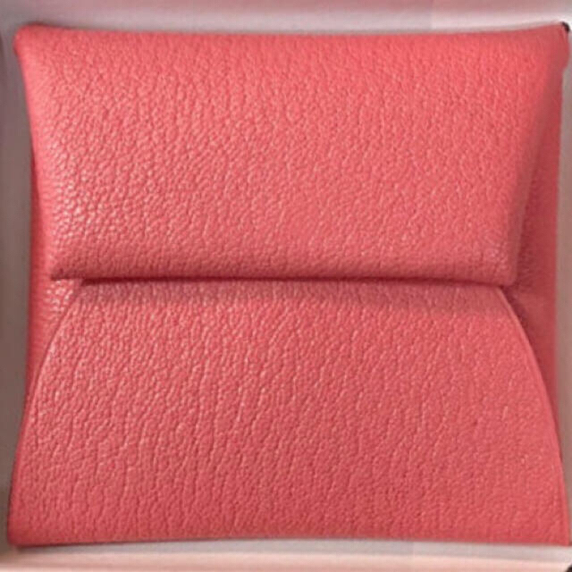 ◇エルメス バスティア◇ローズエテ コインケース 小銭入れ 新品 9296