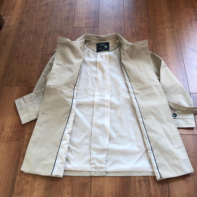 ZARA(ザラ)のZARA ザラ　キッズ　防水　トレンチコート　 キッズ/ベビー/マタニティのキッズ服女の子用(90cm~)(コート)の商品写真