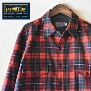 ペンドルトン(PENDLETON)の古着 PENDLETON 70s~80sVintage チェック柄 ウールシャツ(シャツ)