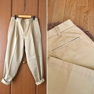 アダムエロぺ(Adam et Rope')の希少 90'sEDWIN CHINOS 2tuck トラウザーズチノパンツ(チノパン)