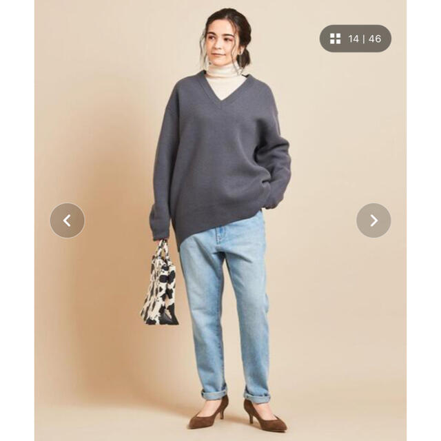 BEAUTY&YOUTH UNITED ARROWS(ビューティアンドユースユナイテッドアローズ)の⚠️お取り置き専用⚠️【WEB限定】5ポケットデニムテーパードパンツ レディースのパンツ(デニム/ジーンズ)の商品写真