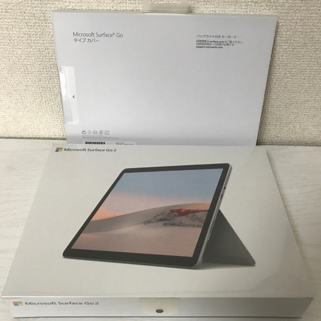 Microsoft(マイクロソフト)のSurface Go 2 STQ-00012 キーボード・オフィス2019付き スマホ/家電/カメラのPC/タブレット(タブレット)の商品写真