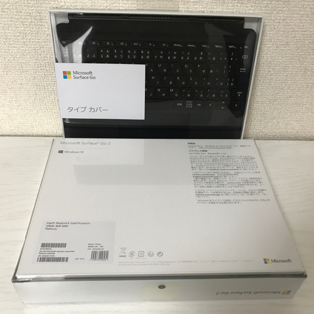 Microsoft(マイクロソフト)のSurface Go 2 STQ-00012 キーボード・オフィス2019付き スマホ/家電/カメラのPC/タブレット(タブレット)の商品写真