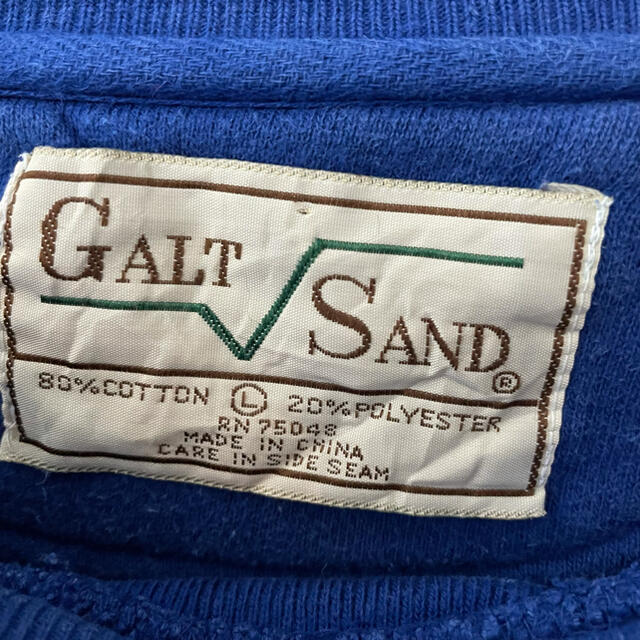 【90s  ビンテージ 】GALT SAND カレッジ　ロゴ　スウェット 6