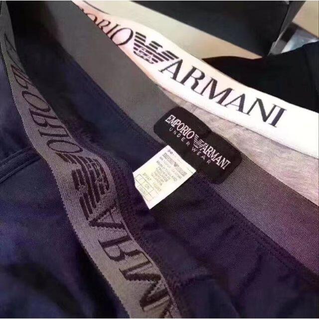 Emporio Armani(エンポリオアルマーニ)のアルマーニ　ボクサーパンツセット　Lサイズ メンズのアンダーウェア(ボクサーパンツ)の商品写真