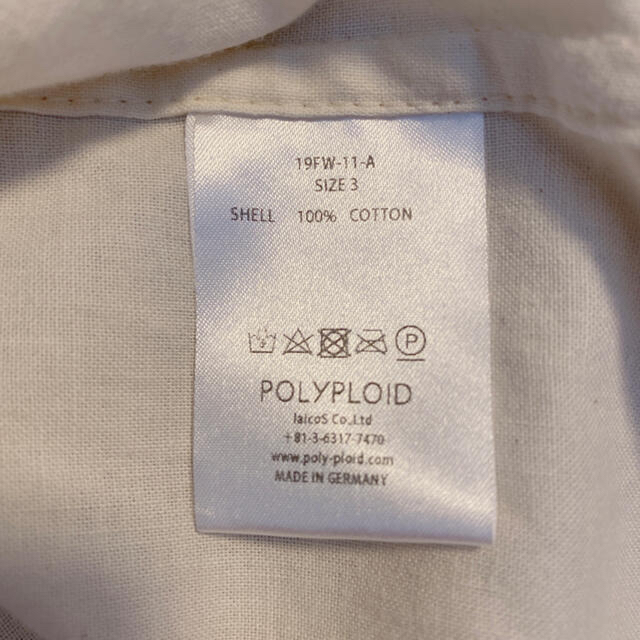 COMOLI(コモリ)の※おげさん専用※POLYPLOID(ポリプロイド) SHIRT JACKET A メンズのトップス(シャツ)の商品写真