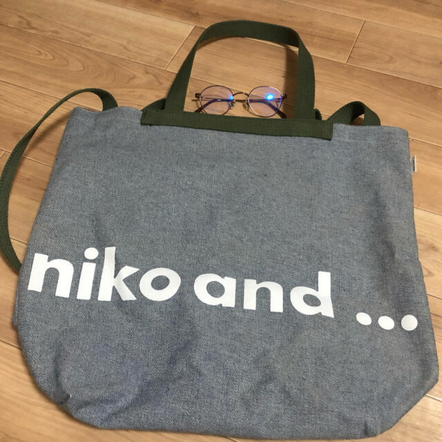 niko and...(ニコアンド)のニコアンド　ビッグトート レディースのバッグ(トートバッグ)の商品写真