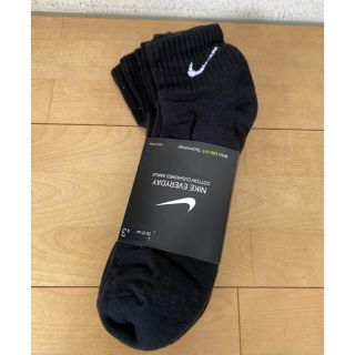 ナイキ(NIKE)のNIKE/新品未使用/ソックス/黒/25〜27cm/1セットのみで販売(ソックス)