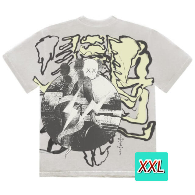 トラビス　フラグメント　Kaws Tee XXL