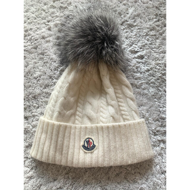 新品未使用 MONCLER ニット帽 キッズLサイズ