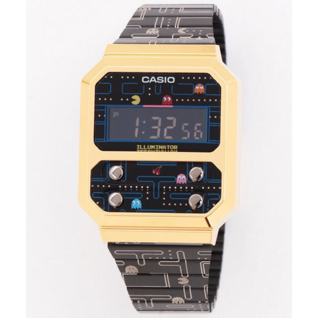 低価人気 CASIO - CASIO カシオ A100WEPC-1BJR パックマンの通販 by