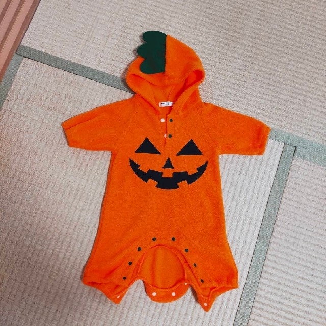 ハロウィン　ロンパース衣装 キッズ/ベビー/マタニティのベビー服(~85cm)(ロンパース)の商品写真