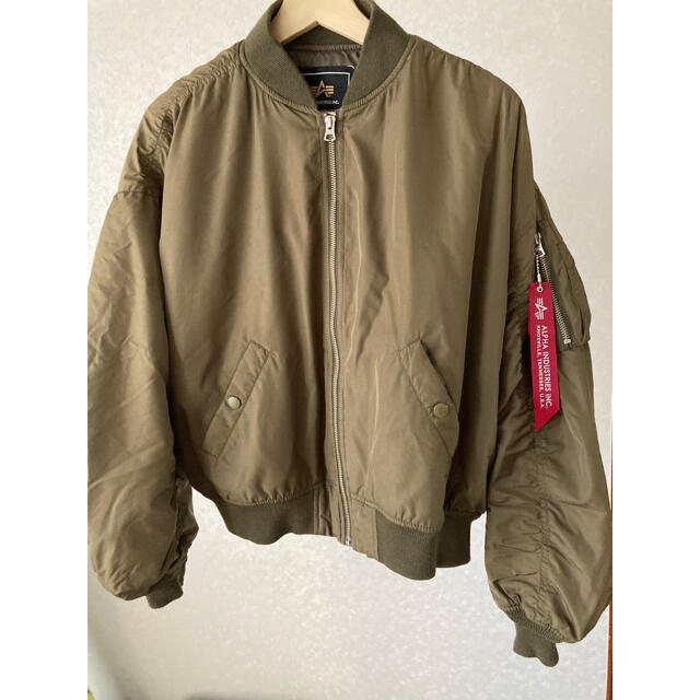 ALPHA INDUSTRIES(アルファインダストリーズ)の【値下げ】ALPHA INDUSTRIES INC.  MA-1 ブルゾン レディースのジャケット/アウター(ブルゾン)の商品写真