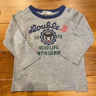 ダブルビー(DOUBLE.B)のミキハウスDOUBLE-B サイズ80 長袖Tシャツ(Ｔシャツ)