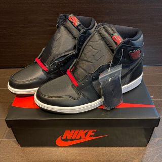 ナイキ(NIKE)のAIR JORDAN 1 レトロ HIG/メタリックシルバ  28cm US10(スニーカー)