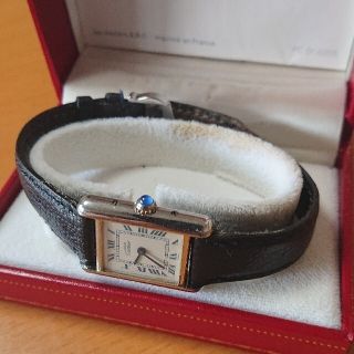 カルティエ(Cartier)のCartier Paris カルティエ タンク クォーツ SV925(腕時計)