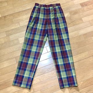 サンタモニカ(Santa Monica)のvintage check  pants (スラックス)