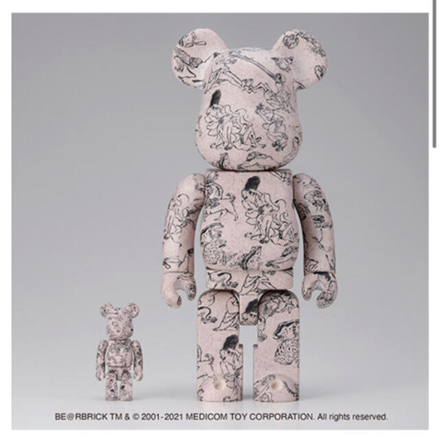 BE@RBRICK 鳥獣人物戯画 第弍集 100% & 400%