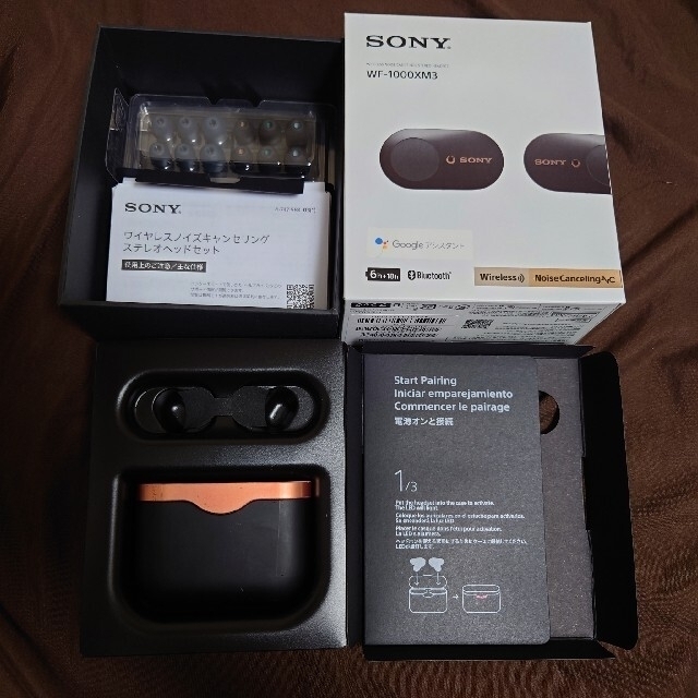 SONY WF-1000XM3 ノイズキャンセリングワイヤレスイヤホン horizonte ...