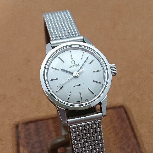 OMEGA(オメガ)の【オーバーホール済み】オメガ ジュネーブ レディース 秒針付き 1974年製造 レディースのファッション小物(腕時計)の商品写真