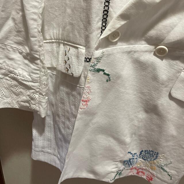 YEAH RIGHT!! RIGHT!! 袖刺繍ショート丈ブルゾン ジャケットの
