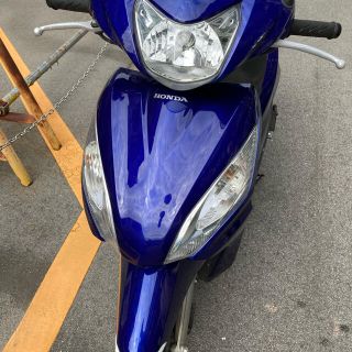 dio110 青　ディオ110 走行距離8500km 自賠責無し(車体)