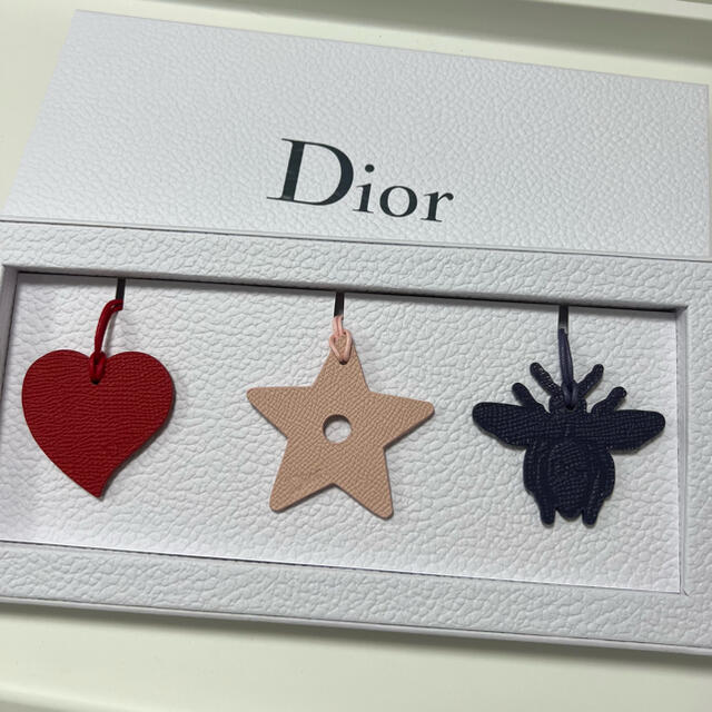 Dior(ディオール)のDior ノベルティ バックチャーム ハンドメイドのファッション小物(バッグチャーム)の商品写真