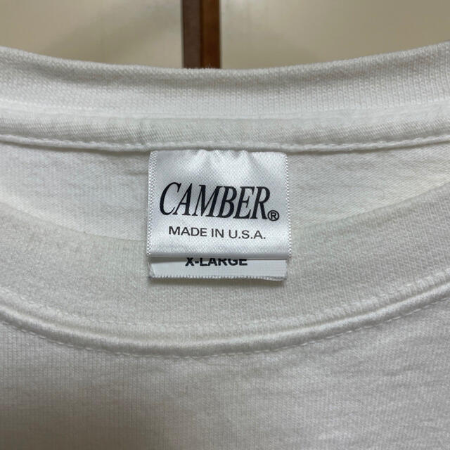 キャンバー Tシャツ XL 白 メンズのトップス(Tシャツ/カットソー(半袖/袖なし))の商品写真