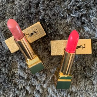 イヴサンローランボーテ(Yves Saint Laurent Beaute)の【匿名配送】イヴサンローランリップ ２本セット(口紅)