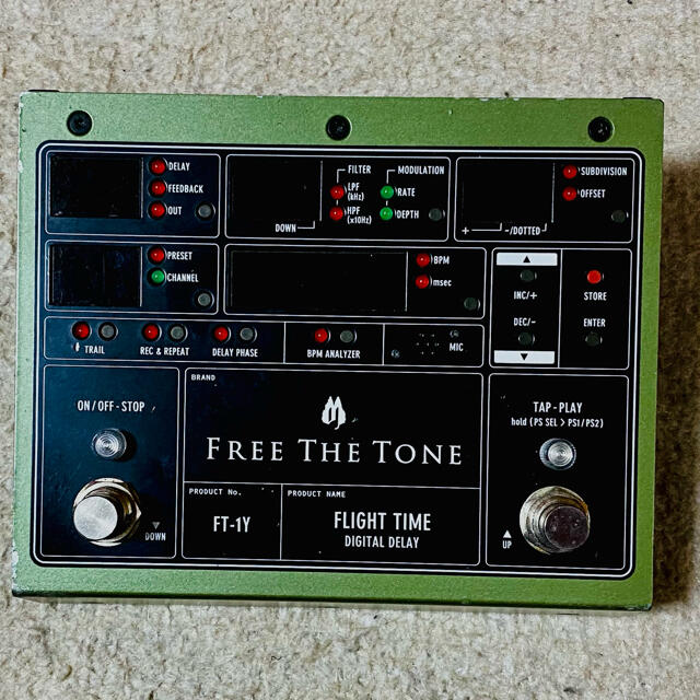 Free The Tone FT-1Y / FLIGHT TIME DELAY 楽器のギター(エフェクター)の商品写真