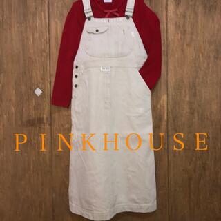ピンクハウス(PINK HOUSE)のデニムスカート(ロングスカート)