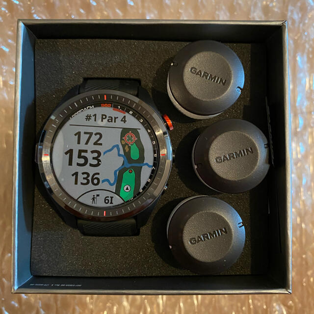 GARMIN Approach S62 GPSゴルフナビ 新品 CT10付き
