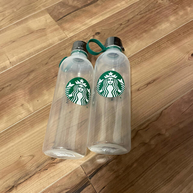 US限定!軽量【Starbucks】プラ製 ウォーターボトル　2本セット