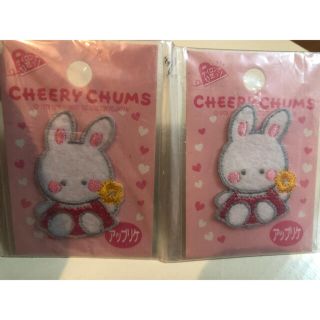サンリオ　チャリーチャム　アイロンワッペン　アップリケ(キャラクターグッズ)