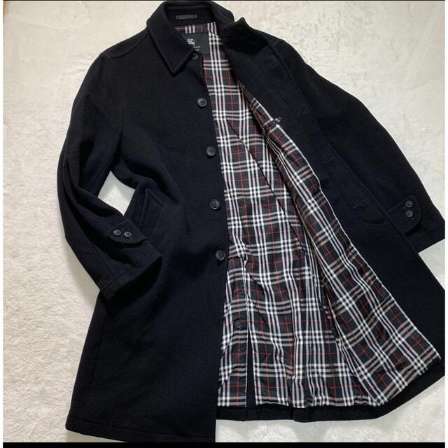 Burberry バーバリー ブラックレーベル ロングコート - library