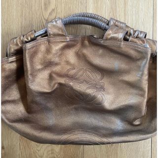 ロエベ(LOEWE)のLOEWE ロエベ　ナッパアイレ　バッグ　アマゾナイト　ヴァレクストラ(トートバッグ)