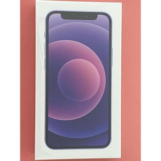 アイフォーン(iPhone)のiphone12 MINI 64g  SIMフリー新品未使用未開封　purple(スマートフォン本体)