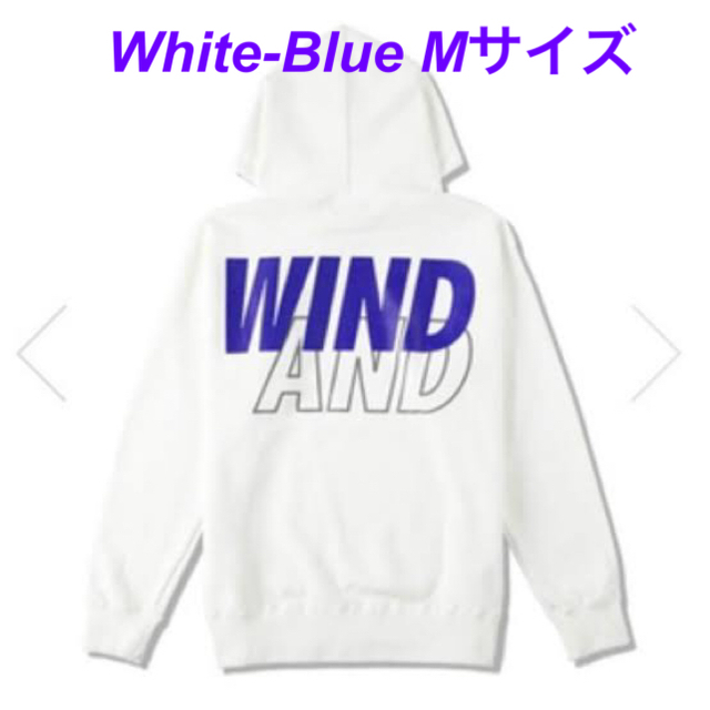 WIND AND SEA SEA HOODIE パーカー Mサイズ ホワイトWDS