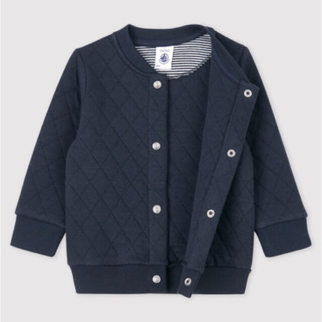 PETIT BATEAU(プチバトー)の専用  新品 プチバトー  2021AW 36m キルティング カーディガン   キッズ/ベビー/マタニティのキッズ服男の子用(90cm~)(ジャケット/上着)の商品写真