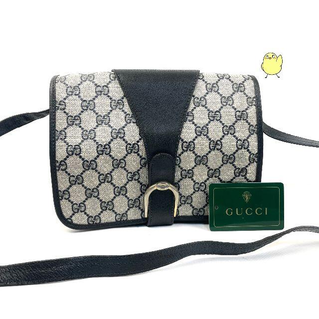 超人気新品 グッチ GUCCI 美品 - Gucci オールドグッチ ネイビー